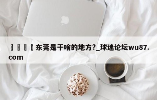 🍢东莞是干啥的地方?_球迷论坛wu87.com