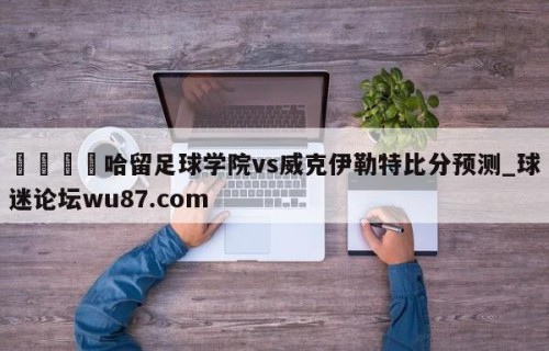🍢哈留足球学院vs威克伊勒特比分预测_球迷论坛wu87.com